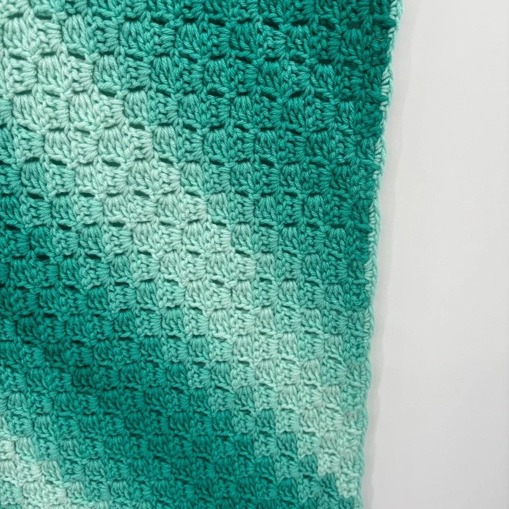 Handmade crochet blanket